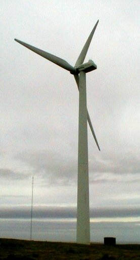 Wind generator on Orkney mainland